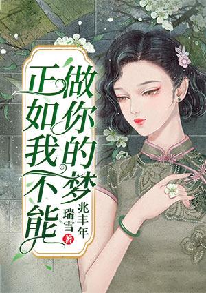 正如我不能做你的夢(mèng)封面